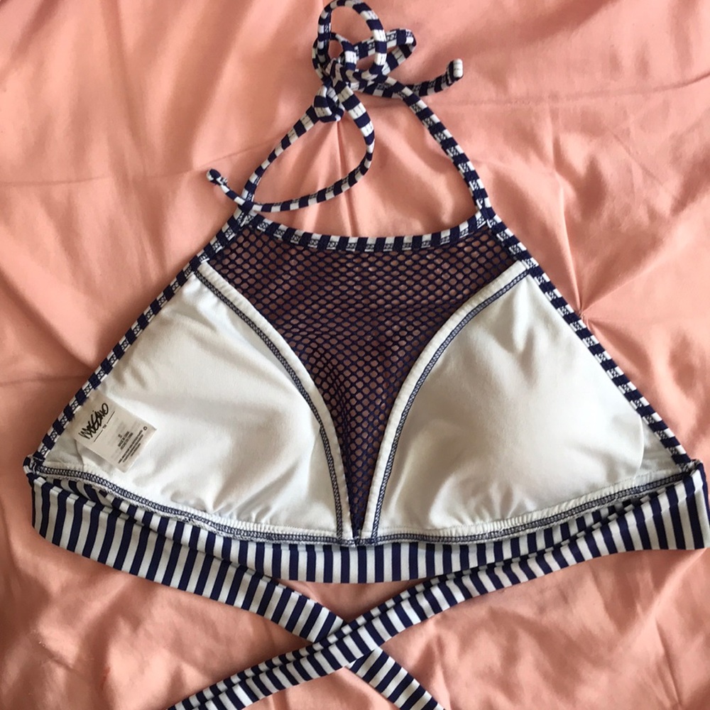 Striped Bikini Top - Picture 2 of 3